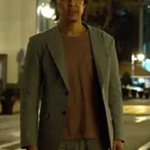 Squid Game Gi-Hun Grey Suiting Fabric Blazer