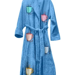 Stegaro Cup Blue Bath Robe