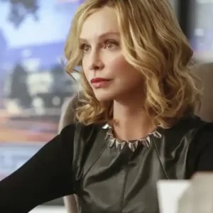 Supergirl S02 Cat Grant Black Leather Jacket