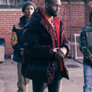 The Equalizer 2021 Kenya Bell Maroon Jacket