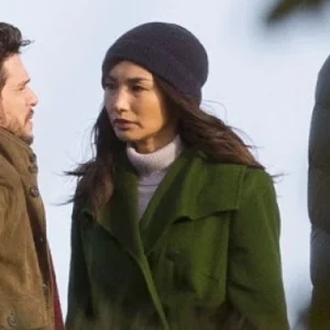 The Eternals Sersi Green Cotton Coat