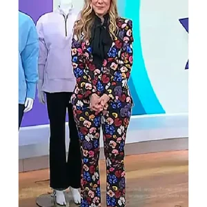 The Today Show 2025 Chassie Post Floral Suit