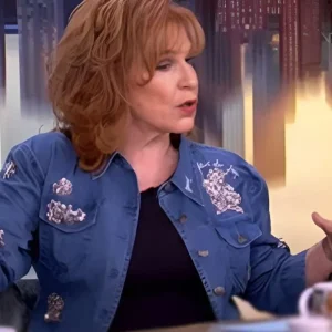 The View 2025 Joy Behar Denim Embellished Jacket