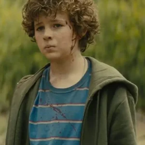 Those Who Wish Me Dead Finn Little Green Hoodie