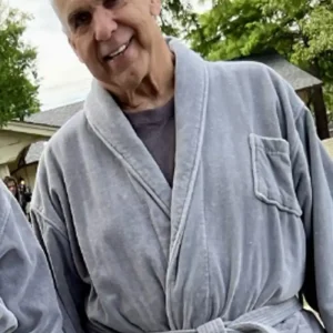 Tulsa King Brian Shoop Grey Robe