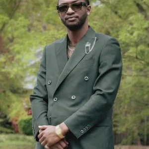 Jay Will Tulsa King S3 Green Blazer