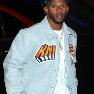 Victor Cruz Knicks Varsity Jacket