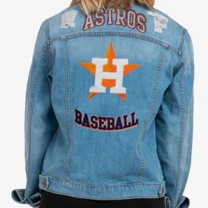 Womens Houston Astros Denim Jacket