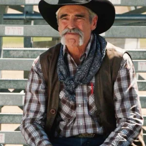 Yellowstone Lloyd Pierce Distressed Brown Leather Vest