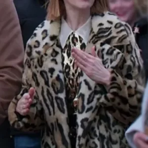 Younger S06 Lauren Heller Cheetah Print Coat