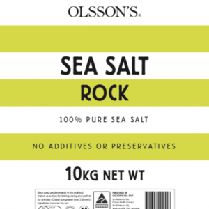 Olsson’s Sea Salt Rock – 10kg