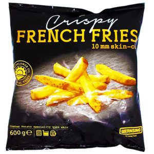 Wernsing Crispy French Fries Skin On 600g