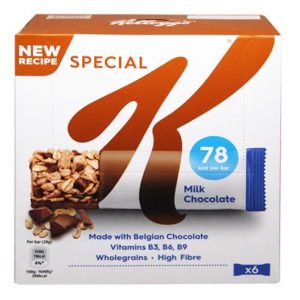 KELLOGGS SPECIAL K MILK CHOC 6 X 20G
