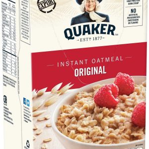 Oats, Quaker Oats, Instant Otameal, Raisins And Spice