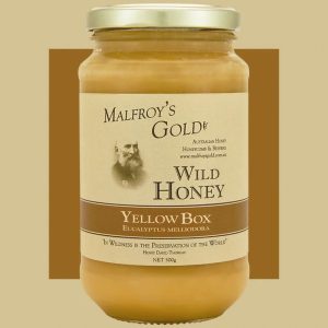 Malfroy’s Gold Wild Honey Yellow Box – 500g