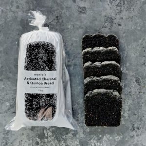 Nonie’s Food Activated Charcoal & Quinoa Bread Gluten Free – 4 x 1.1kg & Sydney Only