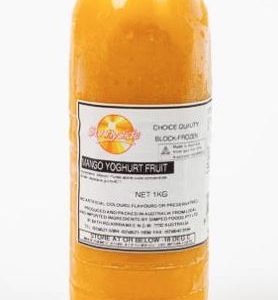 Sunnyside Frozen Mango Fruit Coulis – 1kg