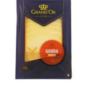 Grand’or gouda cheese sliced