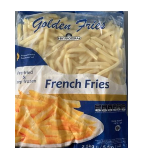 Golden fries by frozera 9×9 (2.5kg)