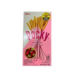 Glico Pocky Strawberry Biscuits 45g