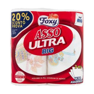 Foxy Asso Ultra Kitchen Roll X 2